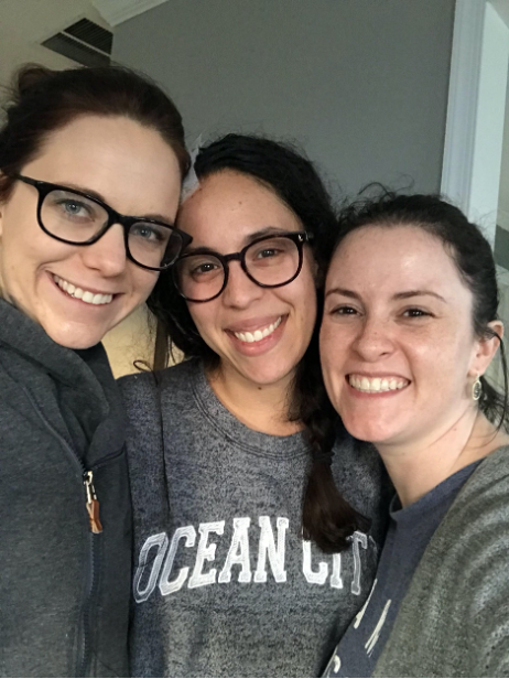 Merrill and Brittany post-hospital