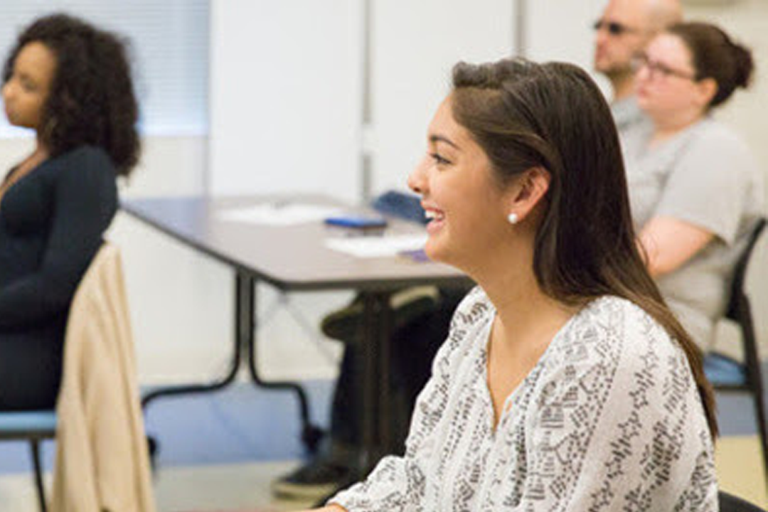 students in a workshop