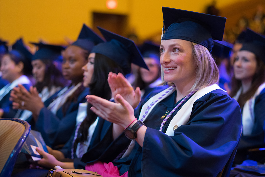 SON students during graduation ceremony