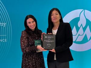 Danielle Sarik receives Edge Runner Award