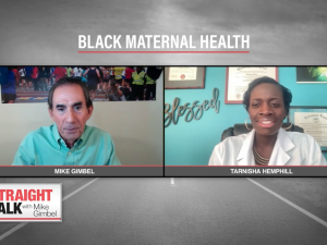 Black Maternal Health, Hemphill interviewed by Mike Gimbel