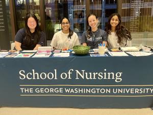 Daisy Le and Team representing GW Nursing