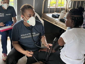 GW Nursing students in Uganda