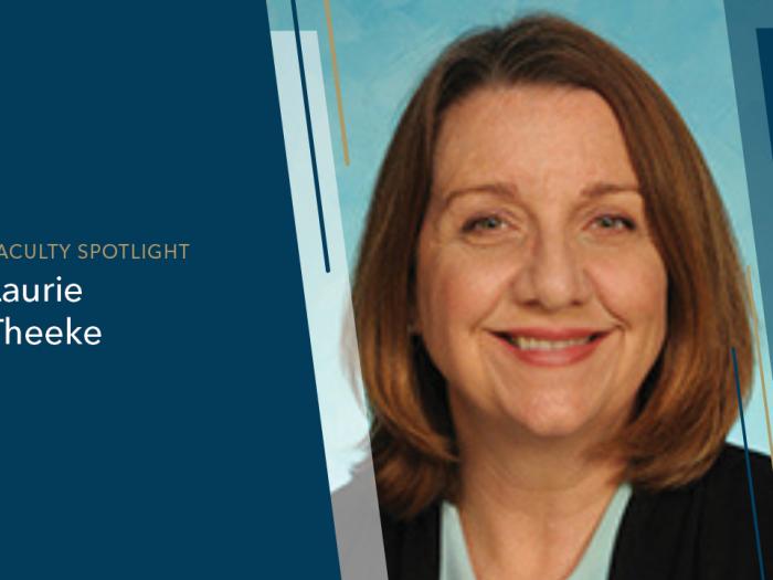 Faculty Spotlight, Laurie Theeke