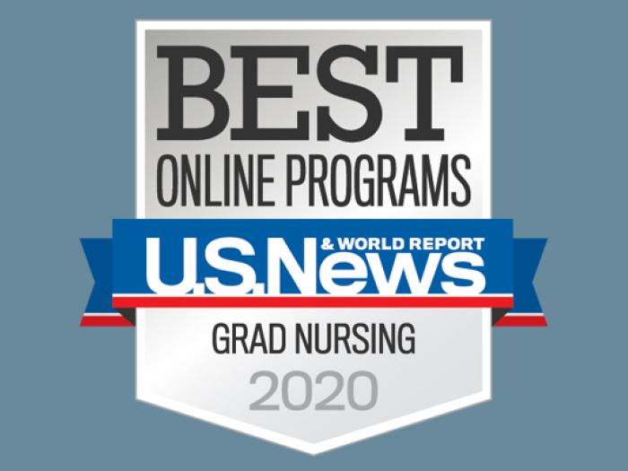 USNWR Best Online Programs, Grad Nursing 2020