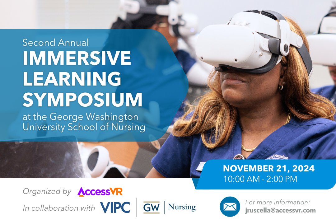 Second Annual Immersive Learning Symposium at GW Nursing - November 21 from 10am to 2pm 