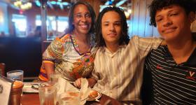 Dr. Glenn and family